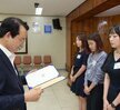 2018.08월 정례조회 성실,친절직원 시상