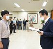 2021년도 하반기 4급 이하 정기인사 임용장 수여식 -2