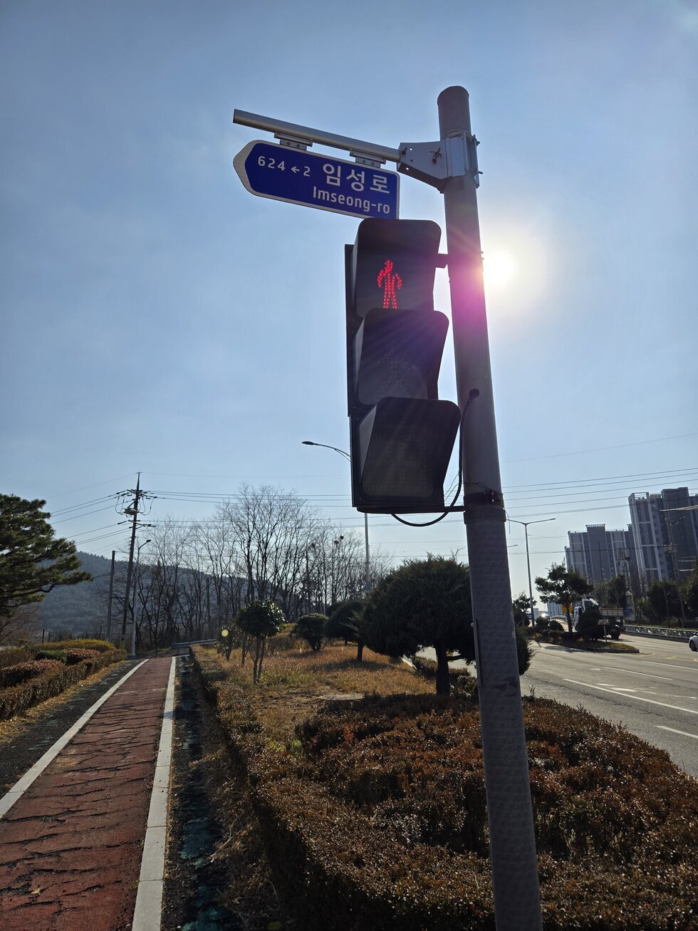 개선이 필요한 신호등