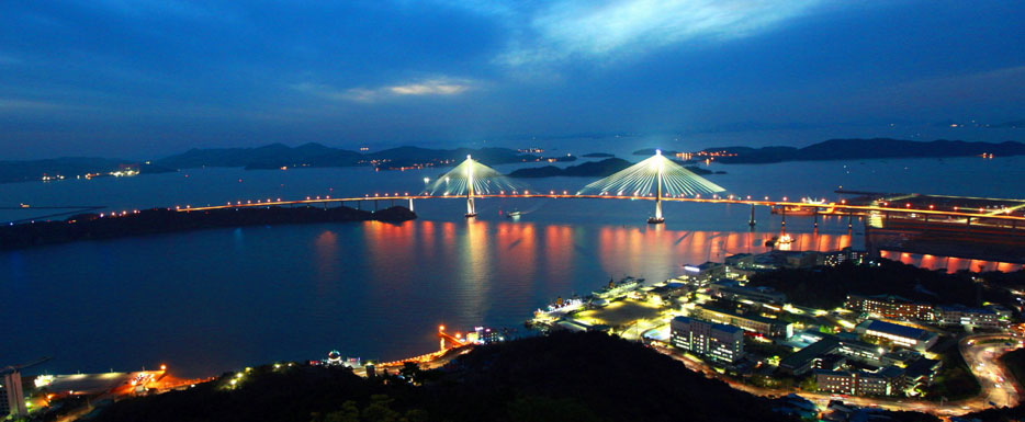 多島海の全景