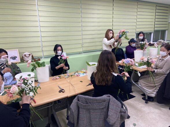 11월 목포청년 문화클럽 : 꽃으로 전하는 치유와 감동