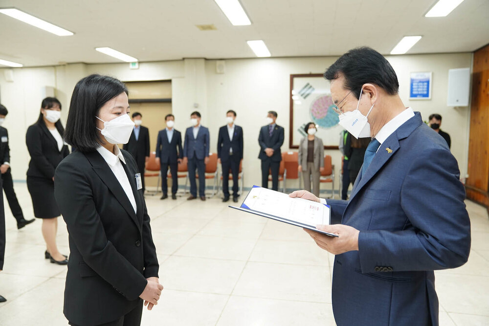 신규공무원 임용장 수여식 -2