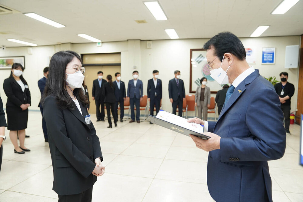 신규공무원 임용장 수여식 -2