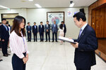  2019년도 하반기 4급이하 정기인사  임용장 교부